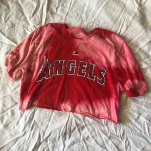 Cropped MLB Angels tee
